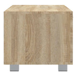 TV Cabinet Sonoma Oak 140x40.5x35 cm Engineered Wood 342623