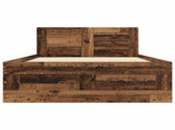 Bed Frame with Headboard Old Wood 80 x 200 cm Engineered Wood 3429680
