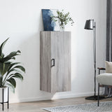 Wall Mounted Cabinet Grey Sonoma 34.5x34x90 cm 828858