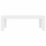 Coffee Table White 102x50x36 cm Engineered Wood 823366