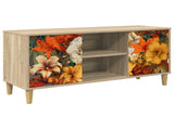 TV Cabinet GENNEP 102 x 33 x 50 cm Sonoma Engineered Wood 8007035