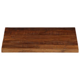 Table Top 60x50x3.8 cm Rectangular Solid Wood Reclaimed 371251