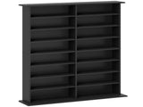 16-Compartment Media Shelf - Black T3398P344743