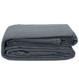 Tent Carpet Folding Blue and Grey 500 x 300 cm Polyethylene 42000178