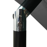 Parasol Anthracite UV protective polyester 2.5m x 2.5m 313838