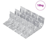 Bracket 212 pcs Zinc-coated 106 x 55 x 1.5mm Steel 864588