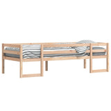 ZNTS Kids' Bed Frame without Mattress 80x200 cm Solid Wood Pine 846861