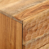 Bedside Cabinet 40x33x46 cm Solid Wood Acacia 356853