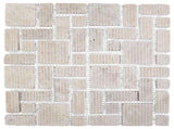 Mosaic Tiles Cream 30 x 30 cm Marble 42033525