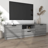TV Cabinet Grey Sonoma 140x35x40 cm Engineered Wood 817112