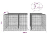 Gabion with 3.5 mm Wire and 5x5 cm Mesh 800x100x150 cm 3462466