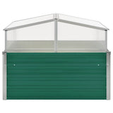 47020 Greenhouse Green 100x100x77 cm Galvanised Steel