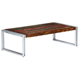 Coffee Table 120x60x35 cm Solid Reclaimed Wood 247822