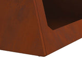 Fire Bowl Rusty 50 x 50 x 51 cm Weathering Steel 858953