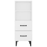 Sideboard White 34.5x34x90 cm Engineered Wood 812366