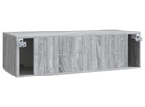 Wall-Mounted TV Cabinet Grey Sonoma 78.5 x 31 x 30 cm 898551