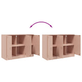 Sideboard Pink 99x39x73 cm Steel 841722
