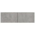 ZNTS TV Cabinets 4 pcs Concrete Grey 100x30x30 cm Engineered Wood 3079061