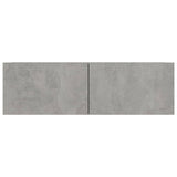 ZNTS TV Cabinets 4 pcs Concrete Grey 100x30x30 cm Engineered Wood 3079061