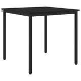 Dining Tables 80 x 80 x 75 cm Engineered Wood Black Oak Square 892626