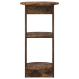 Side Cabinet Smoked Oak 40 x 40 x 75 cm Engineered Wood 899839