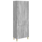 Cabinet Set 2 pcs 66 x 34.5 x 90 cm Engineered Wood 3416589