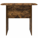 Console Table Smoked Oak 93 x 40 x 75 cm Engineered Wood 891155