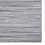 ZNTS Outdoor Carpet Grey 160x230 cm PP 310438