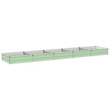 Raised Garden Bed Pastel Green 400 x 80 x 24 cm 8006514