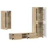 TV Cabinet Set FLORIN 3 pcs Sonoma Oak Engineered Wood 3397946