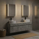 Bathroom Cabinet Set 5 pcs Concrete Grey Engineered Wood 3406610