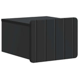 Wall-Mounted Bedside Cabinet 2 pcs Black 33 x 34.5 x 24 cm 898258