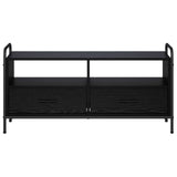 TV Cabinet 99.5 x 33 x 50 cm Black Oak Engineered Wood 8013692