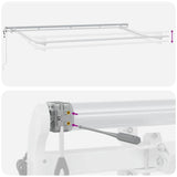 Retractable Awning Multicolour 400 x 200 cm 3329851