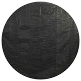 Pool Cover Black Polyethylene Large Pool Cover Round Modern 92158