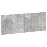 Wall-Mounted Headboard ALKMAAR Concrete Grey Engineered Wood 896298