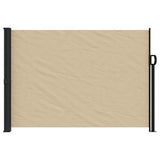 Retractable Side Awning Beige 140x600 cm 4004510