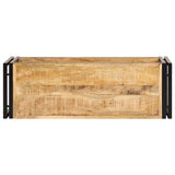 247808 TV Cabinet 90x30x40 cm Solid Mango Wood
