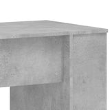 Desk Concrete Grey 140x50x75 cm Engineered Wood 840551
