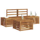 Outdoor Sofa Set Natural 59 x 59 x 37 cm Solid Acacia Wood 3375434