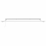 Awning Frame Manual White 400 x 350 cm Aluminium 313195