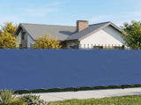 Balcony Privacy Screen 180 x 600 cm Fabric with PU Coated Blue 42036578