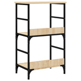 Bookshelf Sonoma Oak 50x33x82 cm Engineered Wood 835265