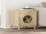 Cat House Sonoma 42.5 x 40 x 53 cm Engineered Wood 8000673