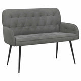 2 Seater Sofa with Metal Legs 2-Seater Dark Grey Velvet 42051018
