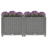 Raised Bed 80x40x38 cm Polypropylene 153294