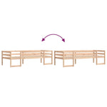 ZNTS Kids' Bed Frame without Mattress 80x200 cm Solid Wood Pine 846861