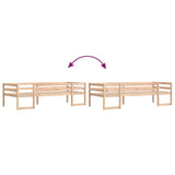 ZNTS Kids' Bed Frame without Mattress 80x200 cm Solid Wood Pine 846861