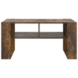Coffee Table Smoked Oak 92 x 49.5 x 45 cm Engineered Wood 8000112
