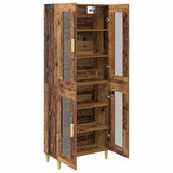 Highboard Old Wood 69.5 x 34 x 180 cm Engineered Wood 3415753